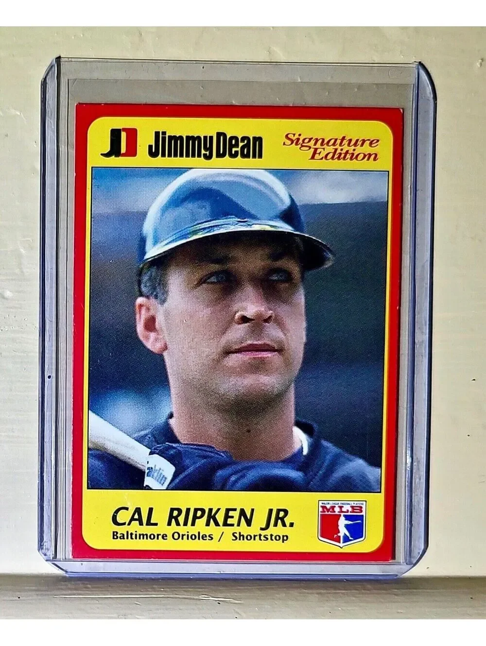 1991 Cal Ripken Jimmy Dean Baseball Card Signature Edition #15